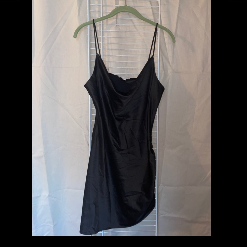 Topshop satin dress sz. 6